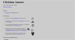 Desktop Screenshot of christian.amoser.ch